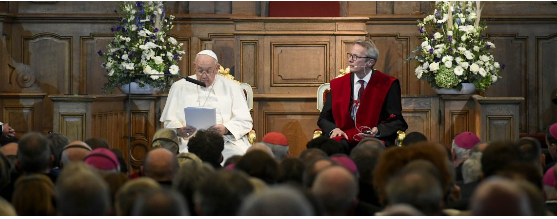 Papa in Belgio: a Lovanio, “allargare i confini e diventare uno spazio aperto per l’uomo e per la società”