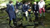 Riemersa da un torrente vicino Santiago de Compostela una statua della Vergine con il bambino risalente al XIV