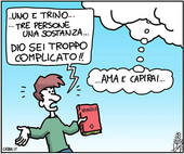 Uno ma Trino, quando la matematica e la teologia si guardano negli occhi