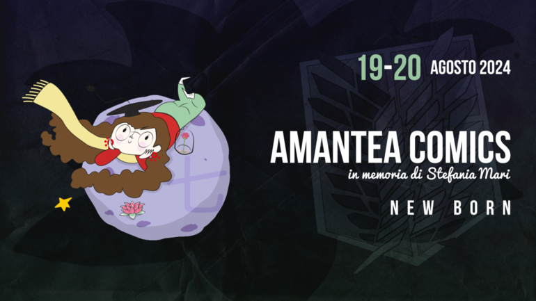 Il 19 e 20 agosto Amantea Comics new born
